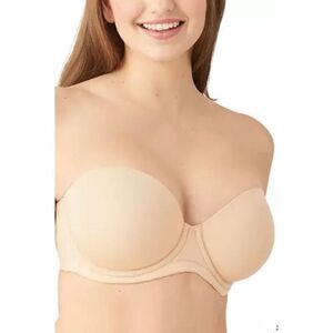 B40 --- Wacoal Red Carpet Strapless Full Busted Underwire Bra - 854119 Size 34DD